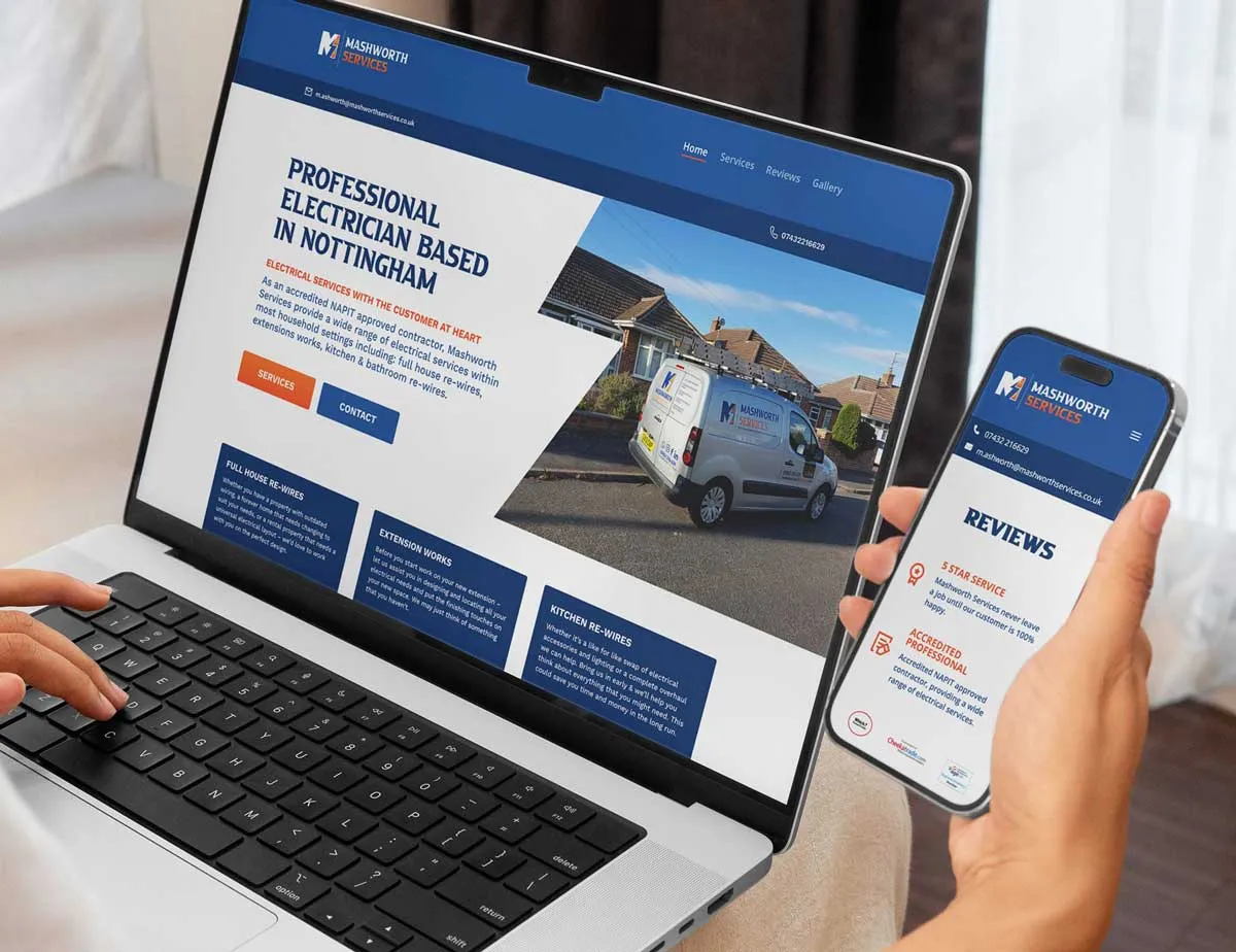 Berlew website design, conversion-focused one-page sites